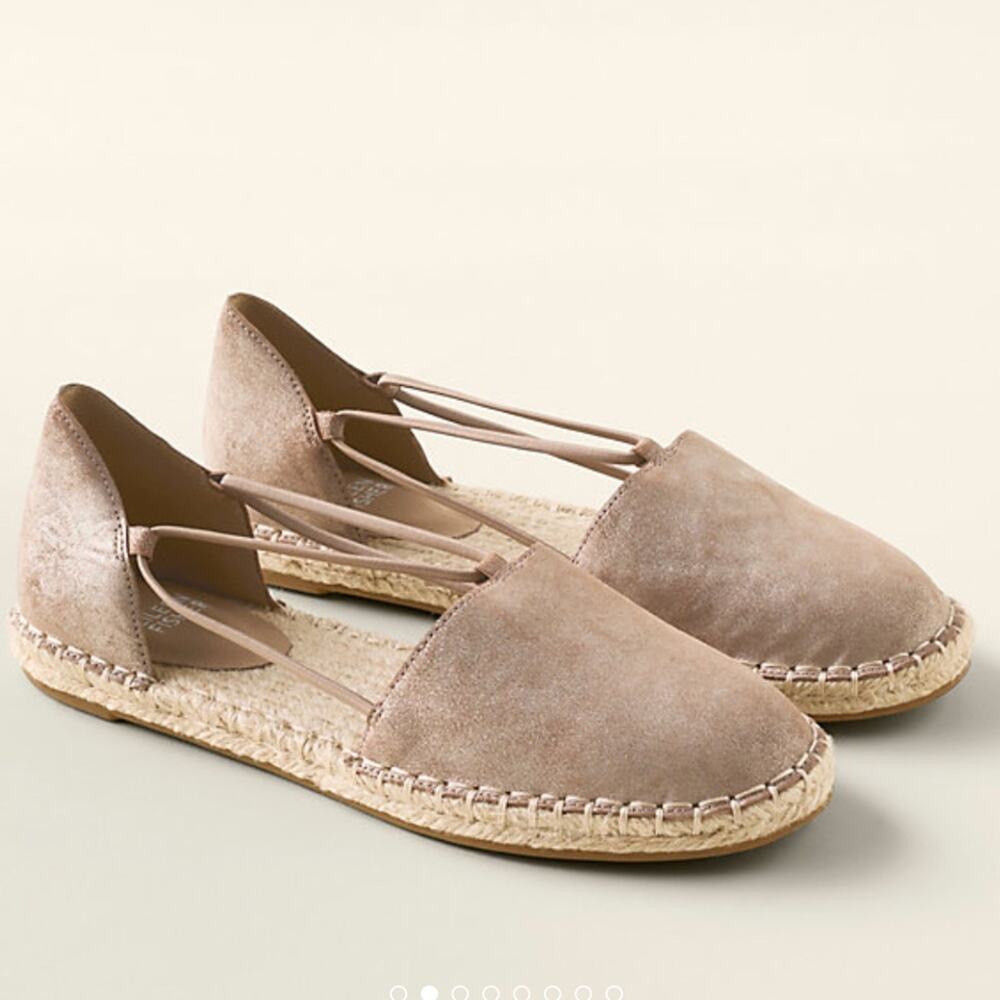 EILEEN FISHER Lee Espadrilles Size 7.5 New